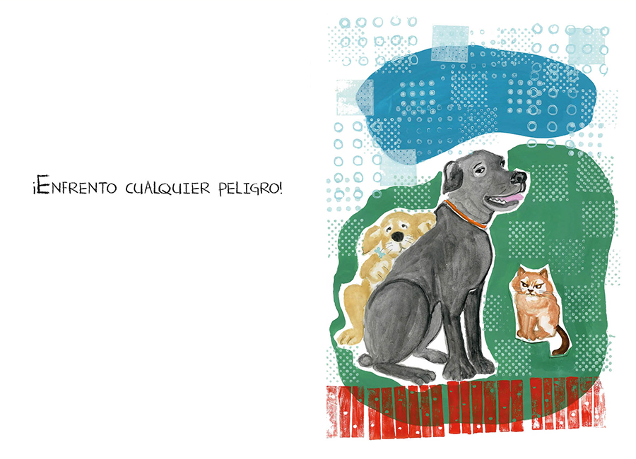 enfrento cualquier peligro