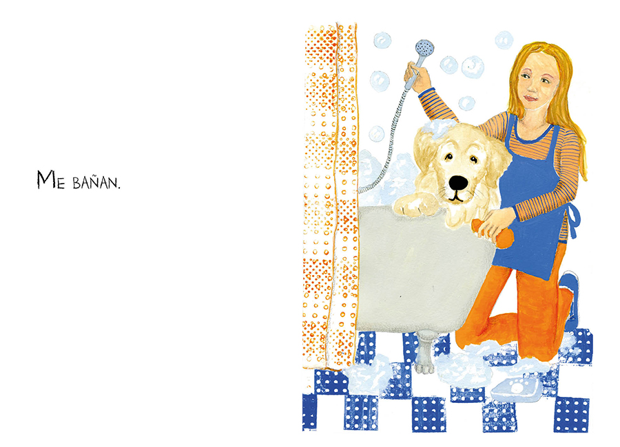 me bañan