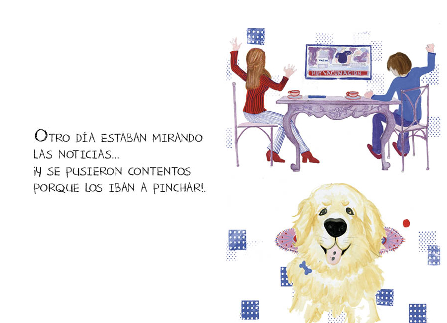 mirando las noticias