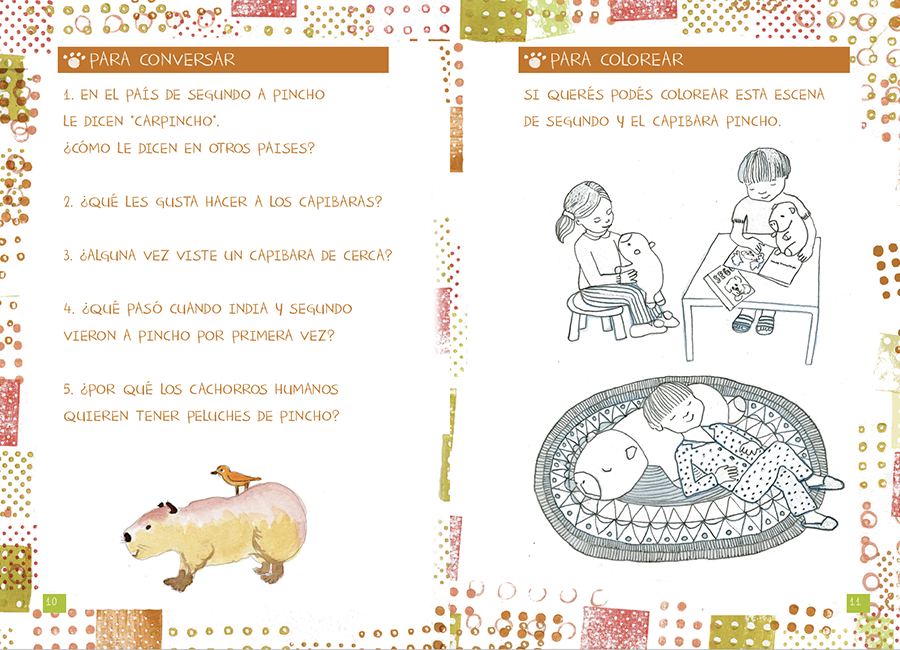 actividades para colorear