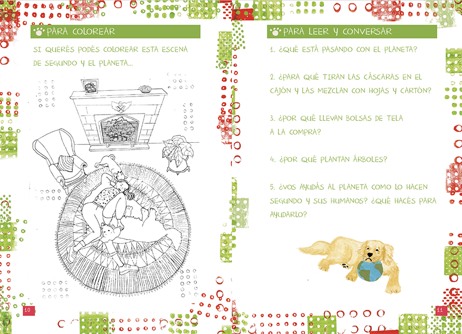 actividades para colorear